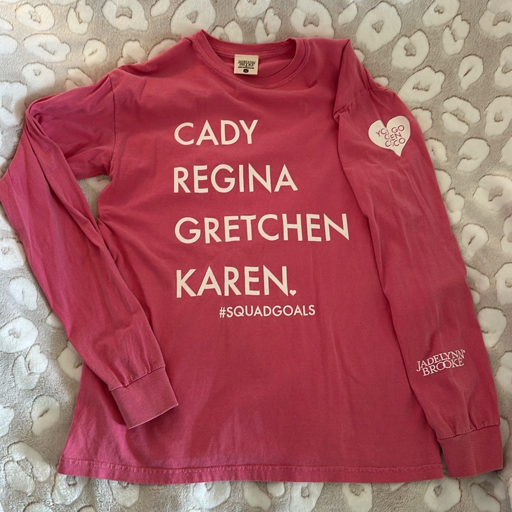 Jadelynn Brooke deerly southern attire long sleeve tee mean girls size M